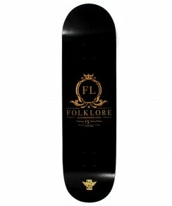 Skateboarding FOLKLORE - FIBRE TECH LITE 15 YEAR CLUB SKATE DECK. 8.0