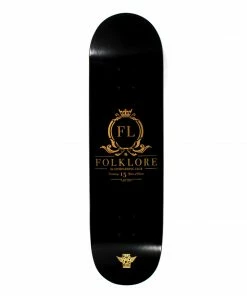 FOLKLORE - FIBRE TECH LITE 15 YEAR CLUB SKATE DECK. 8.5