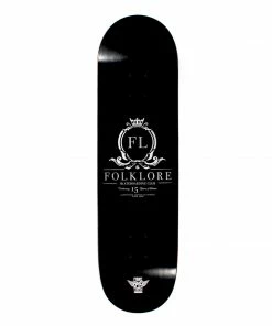 Skateboarding FOLKLORE - FIBRE TECH LITE 15 YEAR CLUB SKATE DECK. 8.0