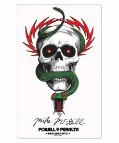 Trucks BONES BRIGADE - MIKE McGILL SKULL AND SNAKE STICKER: 3.5" X 6"