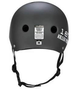 187 - PRO SKATE HELMET: MATTE CHARCOAL Protective Equipment 6 187 - PRO SKATE HELMET: MATTE CHARCOAL Protective Equipment