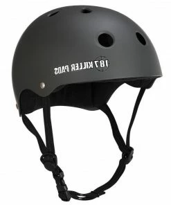 187 - PRO SKATE HELMET: MATTE CHARCOAL Protective Equipment