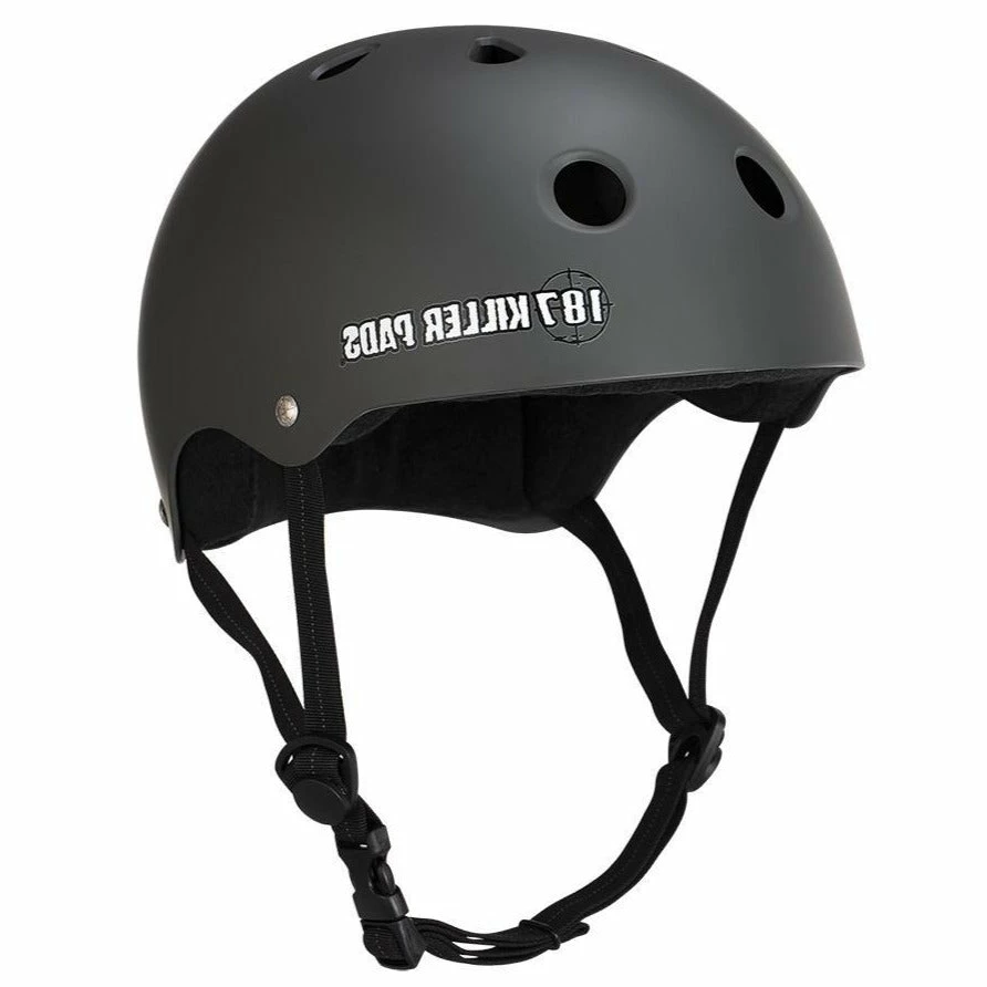 187 - PRO SKATE HELMET: MATTE CHARCOAL Protective Equipment 1 187 - PRO SKATE HELMET: MATTE CHARCOAL Protective Equipment