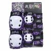Trucks 187 - STAAB JUNIOR SIX PACK: KNEE/ELBOW/WRIST PAD SET: PURPLE