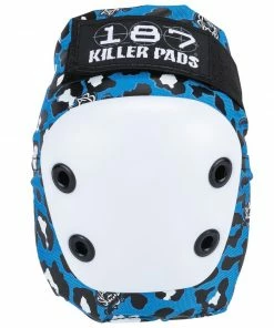 187 - STAAB JUNIOR SIX PACK KNEE/ELBOW/WRIST PAD SET. BLUE Protective Equipment