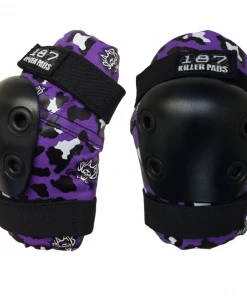 187 Killer Pads 187 - STAAB JUNIOR SIX PACK KNEE/ELBOW/WRIST PAD SET: PURPLE Trucks