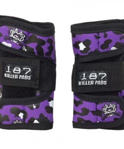 187 Killer Pads 187 - STAAB JUNIOR SIX PACK KNEE/ELBOW/WRIST PAD SET: PURPLE Trucks