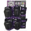 187 Killer Pads 187 - STAAB JUNIOR SIX PACK KNEE/ELBOW/WRIST PAD SET: PURPLE Trucks