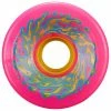 SLIME BALLS - OG SLIME NEON PINK SKATEBOARD WHEELS. 66MM X 78A