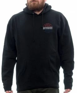 Butter Goods Commonwealth Hood - Black Hoodies