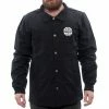 Butter Goods Campus Coach Jacket - Black Jackets