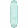 REAL - FLOWERS RENEW SKATE DECK. GREEN 8.25"