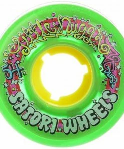 SATORI - LIL NUGZ GREEN SKATEBOARD WHEELS. 54MM X 78A Skateboarding