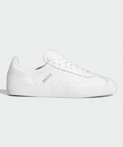 ADIDAS - GAZELLE ADV SHOES WHITE/WHITE/GOLD Trucks