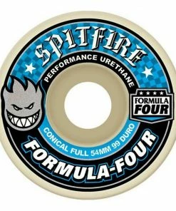 SPITFIRE - FORMULA FOUR CONICAL FULL SKATEBOARD WHEELS: 54mm X 99a