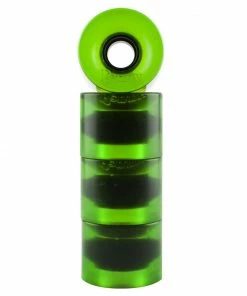 PENNY - TRANSPARENT GREEN WHEELS. 59MM X 78A Skateboarding