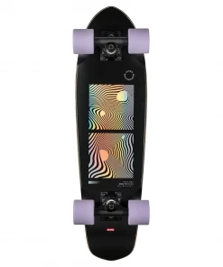 Skateboarding GLOBE - BLAZER CRUISER SKATEBOARD: BLACK/PURPLE 26"