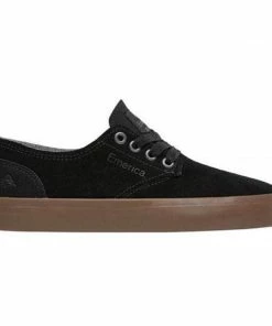 Emerica The Romeo Laced Shoe Youth Black/Gum Trucks