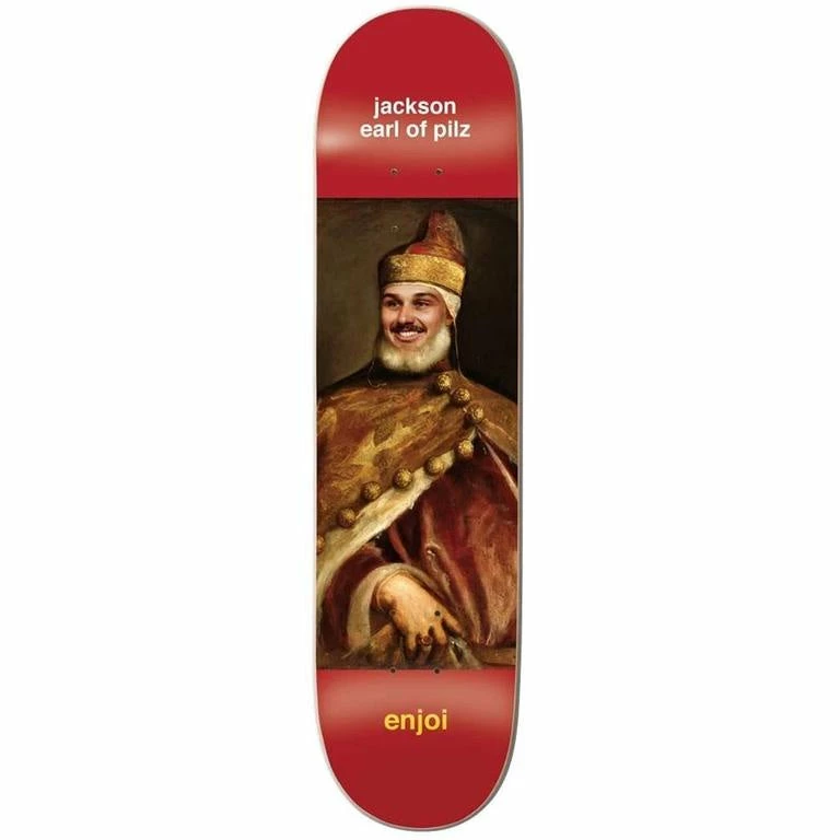 Skateboarding ENJOI - JACKSON PILZ RENAISSANCE IMPACT LIGHT SKATEBOARD DECK. 8.25" 1 Skateboarding ENJOI - JACKSON PILZ RENAISSANCE IMPACT LIGHT SKATEBOARD DECK. 8.25"