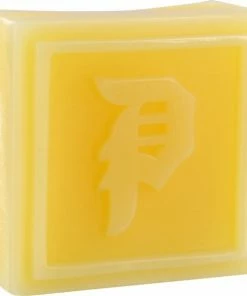 PRIMITIVE - DIRTY P BLOCK SKATEBOARD WAX: YELLOW