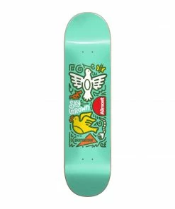 ALMOST - SKATEISTAN SKY DOODLE R7 SKATEBOARD DECK 7.75" Skateboarding