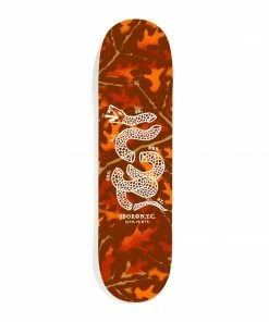 Decks 5Boro DIY Camo Leaf Orange 8.25 Deck