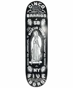 5Boro Cinco Barrios Black 8.25" Deck