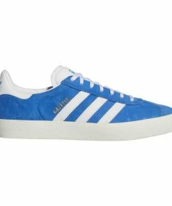 Trucks ADIDAS - GAZELLE ADV SHOES: BLUE/WHITE/WHITE