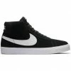 NIKE SB - ZOOM BLAZER MID MENS SHOES. BLACK/WHITE-WHITE-WHITE Trucks
