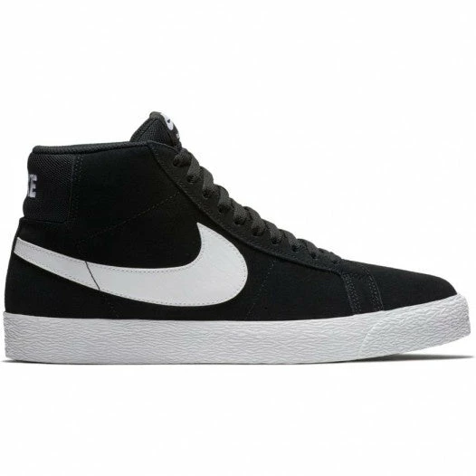 NIKE SB - ZOOM BLAZER MID MENS SHOES. BLACK/WHITE-WHITE-WHITE Trucks 1 NIKE SB - ZOOM BLAZER MID MENS SHOES. BLACK/WHITE-WHITE-WHITE Trucks