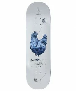 MOMENTUM - ART SERIES. JAMES GIDDY CHOOK SKATE DECK. 8.125" Skateboarding