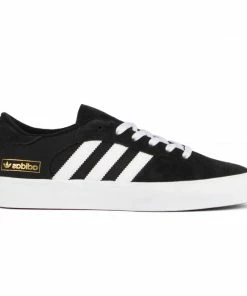 ADIDAS - MATCHBREAK SUPER MENS SHOES BLACK/WHITE/GOLD Trucks