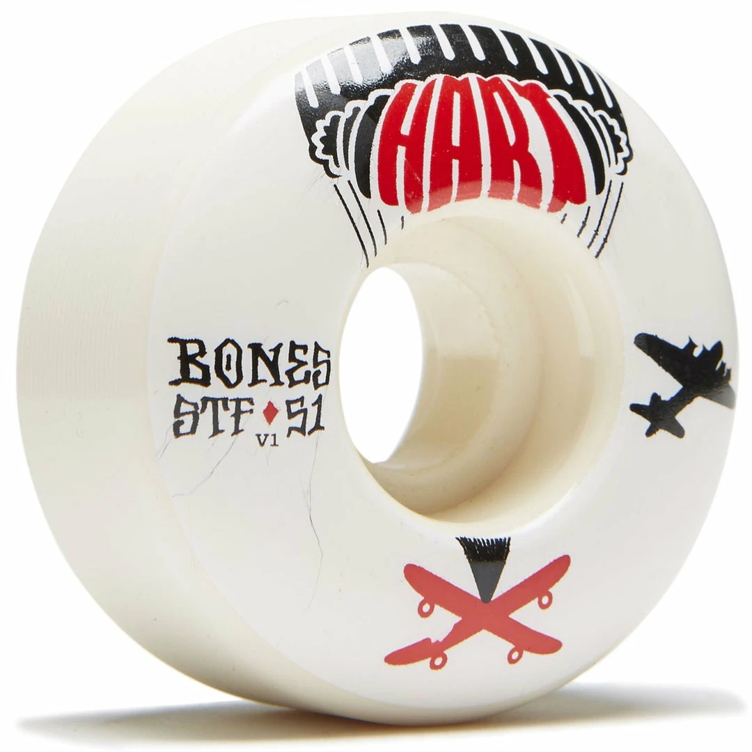 Bones STF Hart Drops 51mm Wheels 1 Bones STF Hart Drops 51mm Wheels