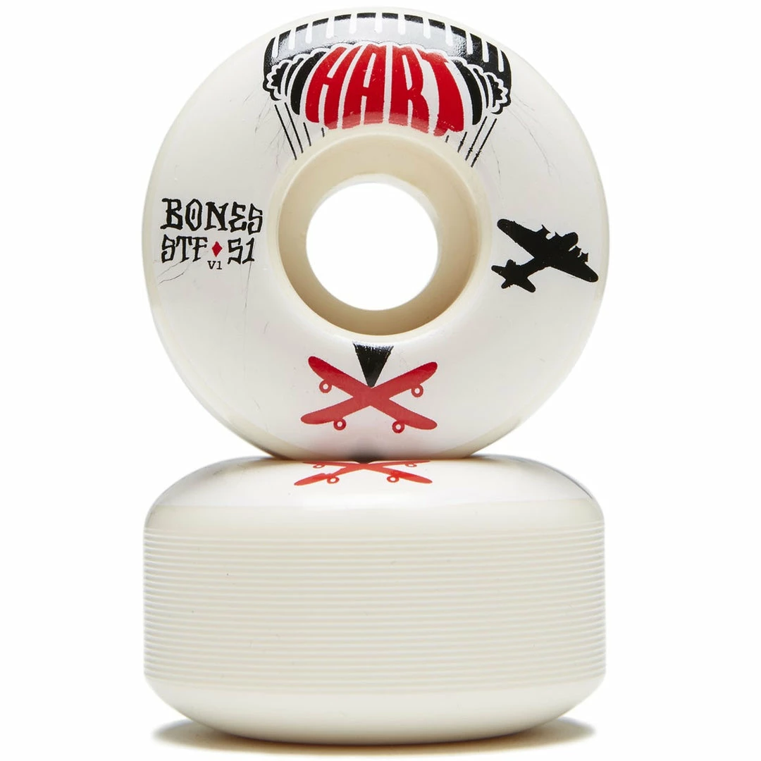 Bones STF Hart Drops 51mm Wheels 2 Bones STF Hart Drops 51mm Wheels