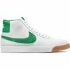 NIKE SB - ZOOM BLAZER MID MENS SHOES: WHITE/LUCKY GREEN-WHITE