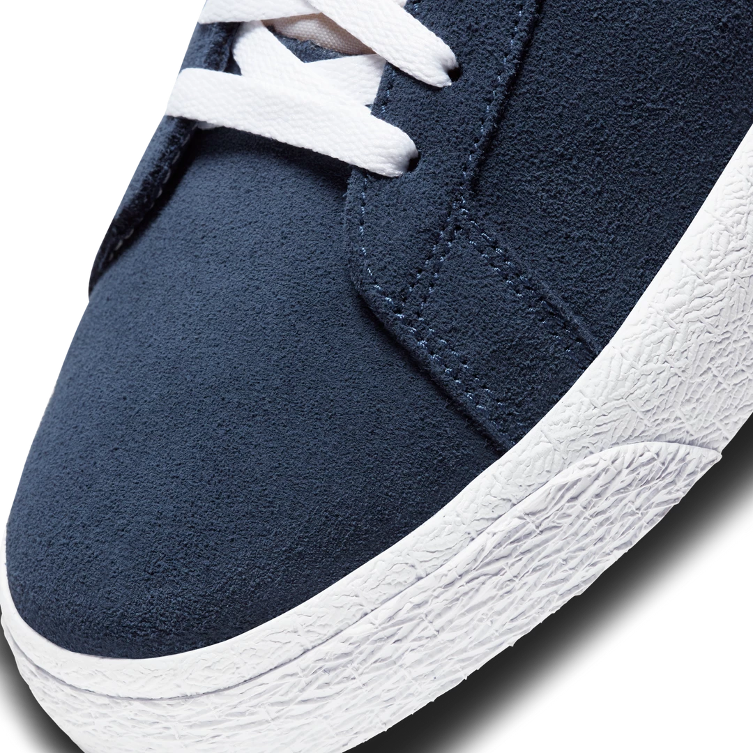 NIKE SB - ZOOM BLAZER MID MENS SHOES. NAVY/WHITE-BLACK 5 NIKE SB - ZOOM BLAZER MID MENS SHOES. NAVY/WHITE-BLACK