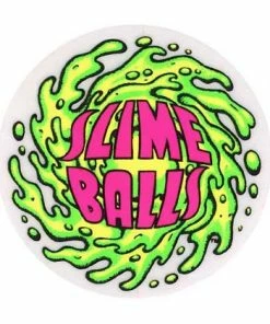 SLIME BALLS - LOGO STICKER. 6"