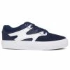 DC - YOUTH JOSH KALIS VULC SHOE: NAVY/WHITE Trucks