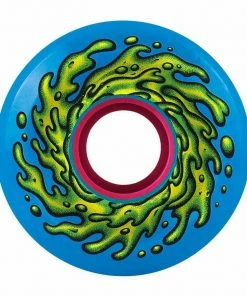 Skateboarding SLIME BALLS - OG SLIME BLUE GREEN SKATEBOARD WHEELS: 66mm X 78a