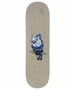 Skateboarding MOMENTUM - ART SERIES. JAMES GIDDY OWL SKATE DECK: 8.125"
