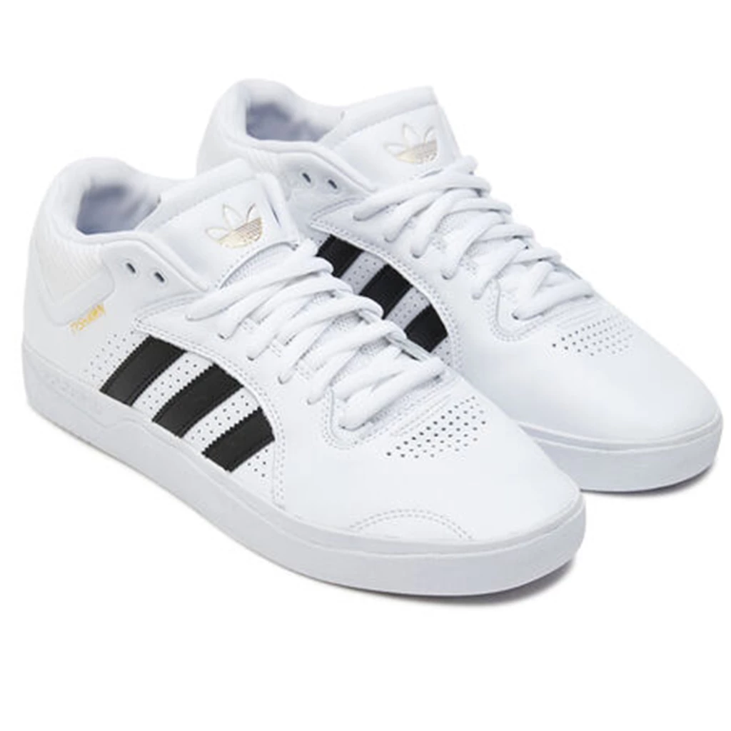 ADIDAS - TYSHAWN MENS SHOES: WHITE/BLACK/WHITE 3 ADIDAS - TYSHAWN MENS SHOES: WHITE/BLACK/WHITE
