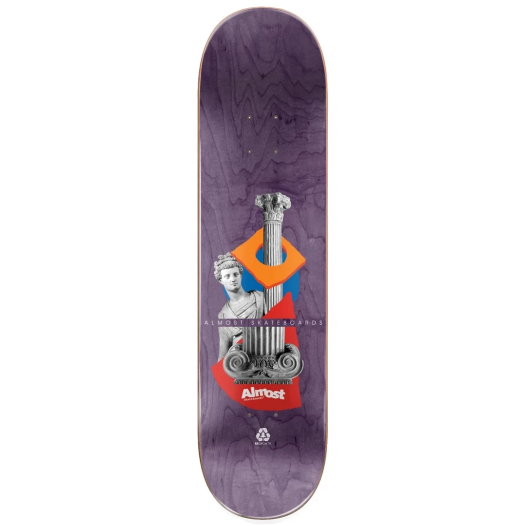 ALMOST - JOHN DILO RELICS R7 SKATEBOARD DECK. 8.125" 2 ALMOST - JOHN DILO RELICS R7 SKATEBOARD DECK. 8.125"