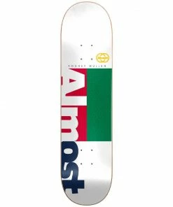 ALMOST - RODNEY MULLEN IVY LEAGUE IMPACT LIGHT SKATEBOARD DECK: 8" Skateboarding