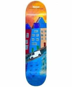 ALMOST - YOUNESS AMRANI PLACES RIGHT SKATEBOARD DECK 8.25"