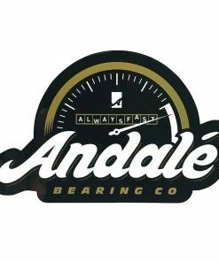 ANDALE - ALWAYS FAST BEARING CO STICKER 4" X 2.5" Trucks