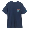 ANDALE - SLAPPY DAYS SHORT SLEEVE TEE: MIDNIGHT NAVY Trucks