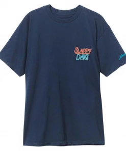 ANDALE - SLAPPY DAYS SHORT SLEEVE TEE: MIDNIGHT NAVY Trucks