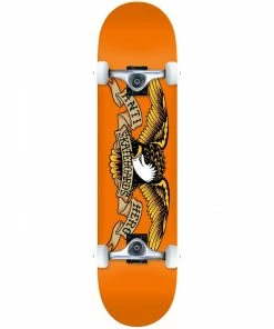 ANTI HERO - CLASSIC EAGLE 7.75" ORANGE COMPLETE SKATEBOARD Skateboarding