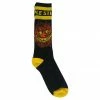ANTI HERO - GRIMPLE STIX SOCKS BLACK/YELLOW/ORANGE