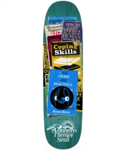 Skateboarding ANTI HERO - RANEY BERES THERAPY SESH SKATEBOARD DECK. 8.63"